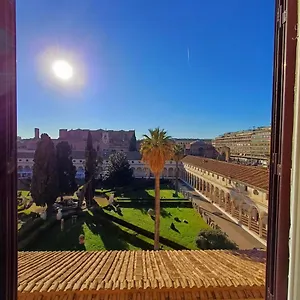 X2 Con Splendida Vista Sulle Terme Di Diocleziano E Sul Chiostro Di Michelangelo , Rome Italie